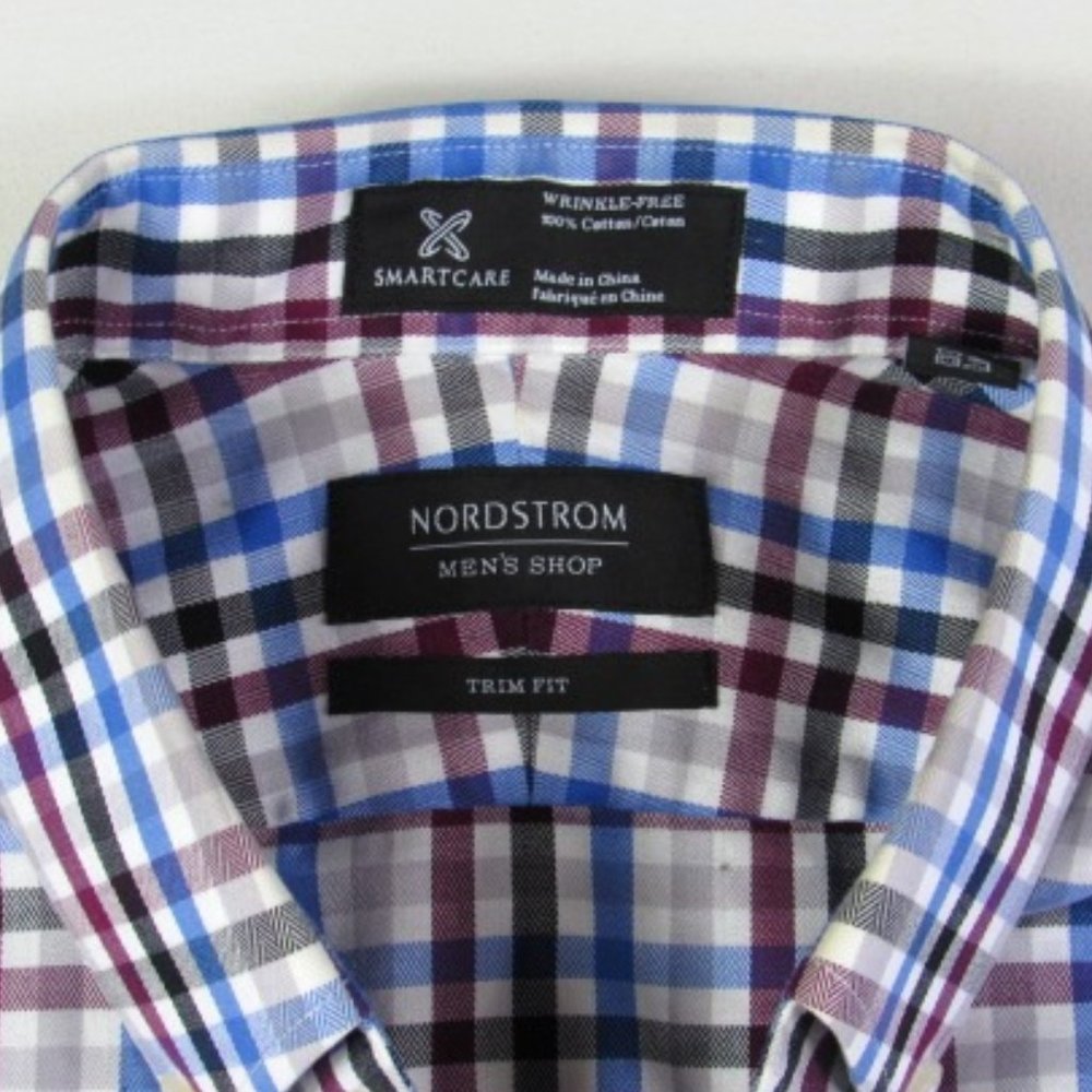 Nordstrom Men's Size M L/S Dress Shirt / RTL $99